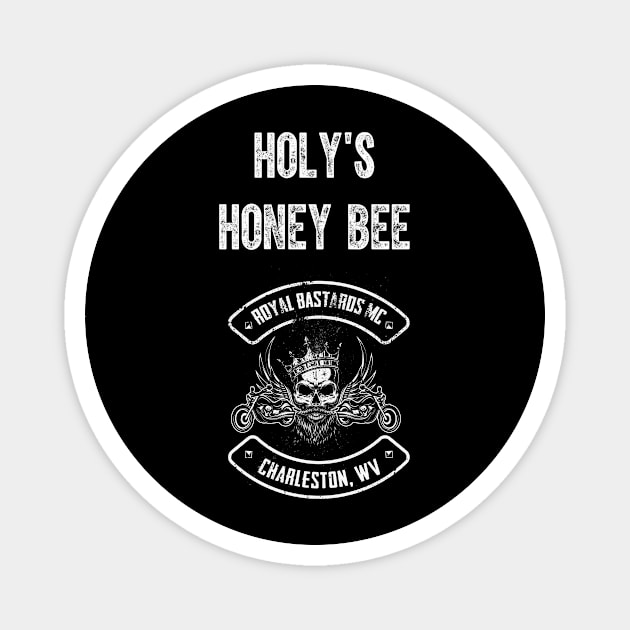 Holy's Honey Bee Magnet by Glenna Maynard 